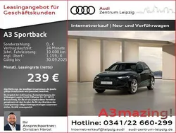 Schwarz Neu 2025 Audi A3 Sportback Advanced Limousine | 32.890 € (Guter Preis)