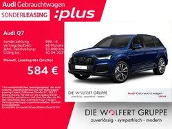 Navarrablau metallic Gebraucht 2023 Audi Q7 S-Line SUV | 61.870 € (Superpreis)