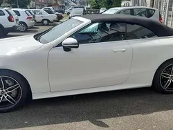 Weiß Gebraucht 2020 Mercedes E200 AMG line Cabrio | 39.990 € (Fairer Preis)