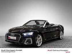 Mythosschwarz metallic Gebraucht 2023 Audi A5 Cabriolet S-Line Cabrio | 44.840 € (Teuer)