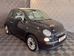 Schwarz Gebraucht 2015 Fiat 500 Lounge Cabrio | 5.270 € (Superpreis)