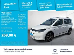 B4 candyweiß Gebraucht 2021 VW Caddy Life Van / Kleinbus | 25.590 € (Superpreis)
