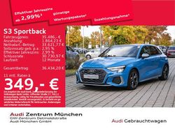 Turboblau Gebraucht 2023 Audi S3 Design Limousine | 35.486 € (Guter Preis)