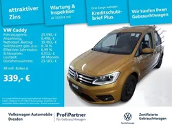 Sandstorm yellow metallic Gebraucht 2020 VW Caddy Comfortline Van / Kleinbus | 25.990 € (Guter Preis)