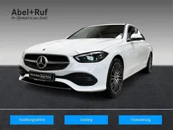 Weiß Gebraucht 2024 Mercedes C220 Avantgarde Limousine | 43.399 € (Fairer Preis)