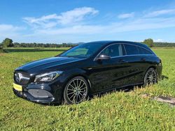 Kosmosschwarz Gebraucht 2018 Mercedes CLA200 AMG line Kombi | 23.250 € (Fairer Preis)