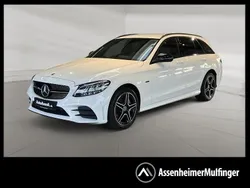 Weiß Gebraucht 2020 Mercedes C300e AMG Limousine | 27.889 € (Etwas zu teuer)