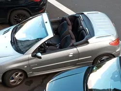 Silber Gebraucht 2005 Peugeot 206 CC Quiksilver Cabrio | 1.900 € (Fairer Preis)