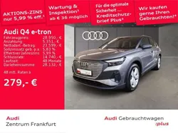 Taifungrau metallic Gebraucht 2021 Audi Q4 e-tron Ambiente SUV | 29.950 € (Guter Preis)