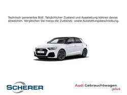 Gletscherweiß metallic Gebraucht 2020 Audi A1 S-Line Kleinwagen | 18.500 € (Fairer Preis)
