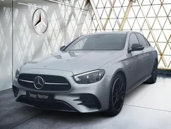 Metalliclack hightechsilber Gebraucht 2023 Mercedes E220 AMG Limousine | 44.208 € (Guter Preis)