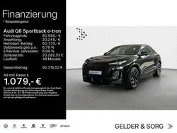 Schwarz Neu 2025 Audi Q6 Sportback e-tron S-Line SUV | 80.980 € (Guter Preis)