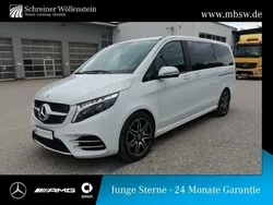 Weiss bergkristallweiß Gebraucht 2023 Mercedes V300 AMG Van / Kleinbus | 67.990 € (Guter Preis)