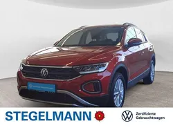 Kings red metallic Gebraucht 2024 VW T-Roc Life SUV | 25.710 € (Guter Preis)