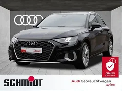 Mythosschwarz metallic Gebraucht 2022 Audi A3 Sportback Advanced Limousine | 26.440 € (Guter Preis)
