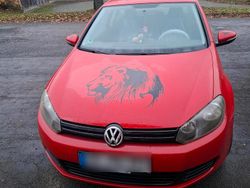 Rot Gebraucht 2009 VW Golf VI Limousine | 3.500 € (Fairer Preis)