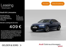 Navarrablau metallic Gebraucht 2024 Audi A4 Sport Limousine | 42.980 € (Teuer)