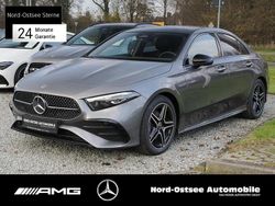 Metalliclack mountaingrau Gebraucht 2025 Mercedes A200 Night Limousine | 34.990 € (Teuer)