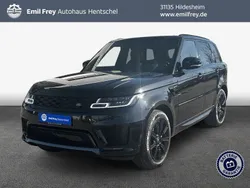 Santorini black metallic Gebraucht 2020 Land Rover Range Rover Sport HSE SUV | 44.927 € (Superpreis)