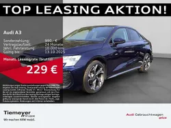 Blau Gebraucht 2024 Audi A3 S-Line Limousine | 30.510 € (Guter Preis)