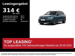 Nightshade blue metallic Gebraucht 2024 VW Tiguan R-line SUV | 36.220 € (Guter Preis)