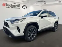 Schnee weiss Neu 2024 Toyota RAV4 Hybrid Team SUV | 46.190 € (Etwas zu teuer)