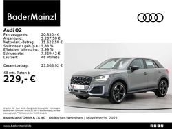 Grau Gebraucht 2018 Audi Q2 S-Line SUV | 20.830 € (Etwas zu teuer)