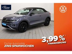 Grau Gebraucht 2023 VW T-Roc Cabriolet Style Cabrio | 23.980 € (Guter Preis)