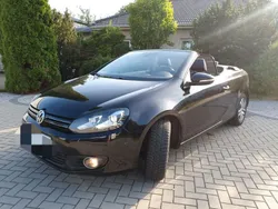 Schwarz Gebraucht 2013 VW Golf Cabriolet Exclusive Cabrio | 8.295 € (Guter Preis)