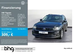 Schwarz Gebraucht 2022 VW Tiguan Life SUV | 27.430 € (Fairer Preis)