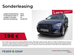 Blau (navarrablau metallic) Gebraucht 2024 Audi Q2 Advanced SUV | 28.480 € (Guter Preis)