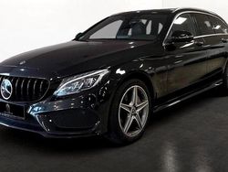 Schwarz Gebraucht 2018 Mercedes C400 AMG line Kombi | 25.500 € (Superpreis)