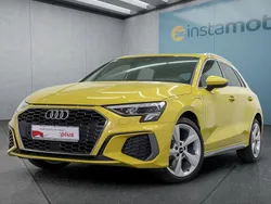 Gelb Gebraucht 2024 Audi A3 e-tron S-Line Kleinwagen | 35.799 € (Etwas zu teuer)