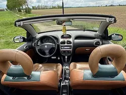 Grün Gebraucht 2005 Peugeot 206 CC Roland Garros Cabrio | 3.650 € (Fairer Preis)