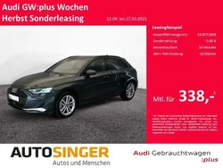Manhattangrau metallic Gebraucht 2024 Audi A3 Sportback Advanced Plus Limousine | 34.870 € (Fairer Preis)