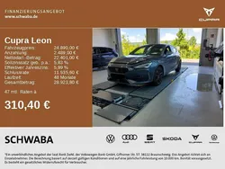 Grau Gebraucht 2021 Cupra Leon VZ Limousine | 24.890 € (Fairer Preis)