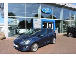 Chromablau metallic Gebraucht 2020 Ford Fiesta Titanium Kleinwagen | 11.950 € (Fairer Preis)