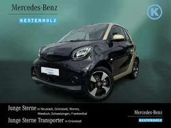 Schwarz Gebraucht 2021 Smart ForTwo Electric Drive Passion Cabrio | 12.590 € (Fairer Preis)