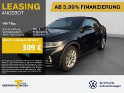 Schwarz Gebraucht 2025 VW T-Roc Cabriolet R-line Cabrio | 32.990 € (Fairer Preis)