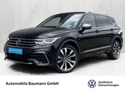 Deep black perleffekt Gebraucht 2022 VW Tiguan Allspace R-line SUV | 35.450 € (Fairer Preis)