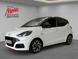 Polar white/dach schwarz Gebraucht 2021 Hyundai i10 N Line Kleinwagen | 13.590 € (Fairer Preis)