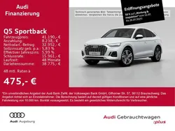 Gletscherweiß metallic Gebraucht 2022 Audi Q5 S-Line SUV | 41.190 € (Etwas zu teuer)
