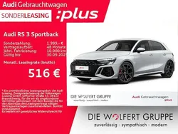 Gletscherweiß metallic Gebraucht 2024 Audi RS3 Sportback Ambiente Kleinwagen | 57.480 € (Guter Preis)