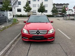 Rot Gebraucht 2011 Mercedes C180 AMG Kombi | 4.490 €