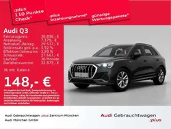 Mythosschwarz metallic Gebraucht 2024 Audi Q3 S-Line SUV | 40.891 € (Fairer Preis)
