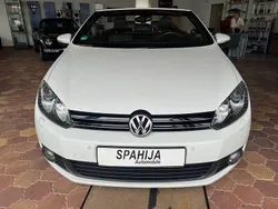Weiß Gebraucht 2012 VW Golf Cabriolet Basis Cabrio | 8.999 € (Guter Preis)