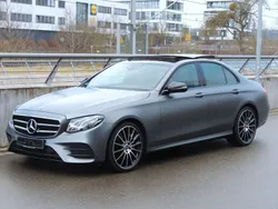 Designo selenitgrau magno Gebraucht 2019 Mercedes E350 AMG line Limousine | 35.999 € (Etwas zu teuer)