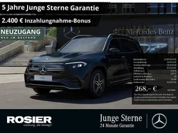 Schwarz / kosmosschwarz (metallic) Gebraucht 2022 Mercedes EQB300 AMG SUV | 35.875 € (Fairer Preis)