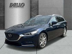 Deep crystal blue Gebraucht 2024 Mazda 6 Takumi-Line Kombi | 42.880 €