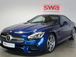Blau Gebraucht 2016 Mercedes SL500 AMG Cabrio | 72.000 € (Fairer Preis)